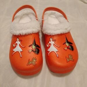 NWOT Wizard of Oz sherpa lined clogs girls size 2/3